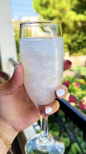 Twinkle My Drink Pearl White Premium Edible Glitter For Drinks | Valentines Drink Decorations | Wedding Drink Decor | 5G Up To 2