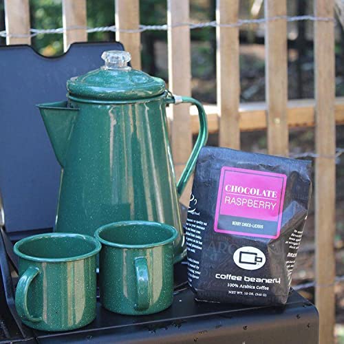 Chocolate Raspberry Flavored Coffee, Specialty Arabica Coffee, Medium Roast, 12 Ounce, Whole Bean