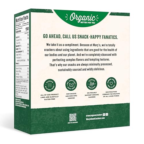 Marys Gone  Ers Super Seed Jalapeño  Ers, Vegan Friendly, Kosher, Usda Certified Organic, Gluten Free & Non-Gmo, 4 Ounce (Pack Of 6)