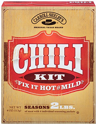 Carroll Shelbys Original Texas Chili Kit, 4-Ounce Boxes (Pack of 12)
