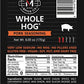 Casa M Spice Co Whole Hog Pork Seasoning  Very Low Sodium  Low Salt  No Msg  Gluten Free  Bbq Spices (Original, Plastic Shaker (