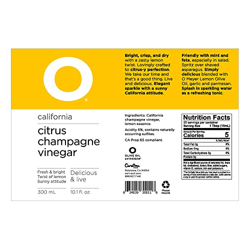 O WINE VNGR CIT CHAMPAGN ( 6 X 10.1 OZ   )