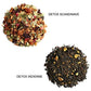 Palais Des Thés - Organic Detox Tea Gift Set - Assortment Of Rooibos, Herbal, Black, And Green Teas - S Of Enhanced Tea Bags, Serves 30 Cups