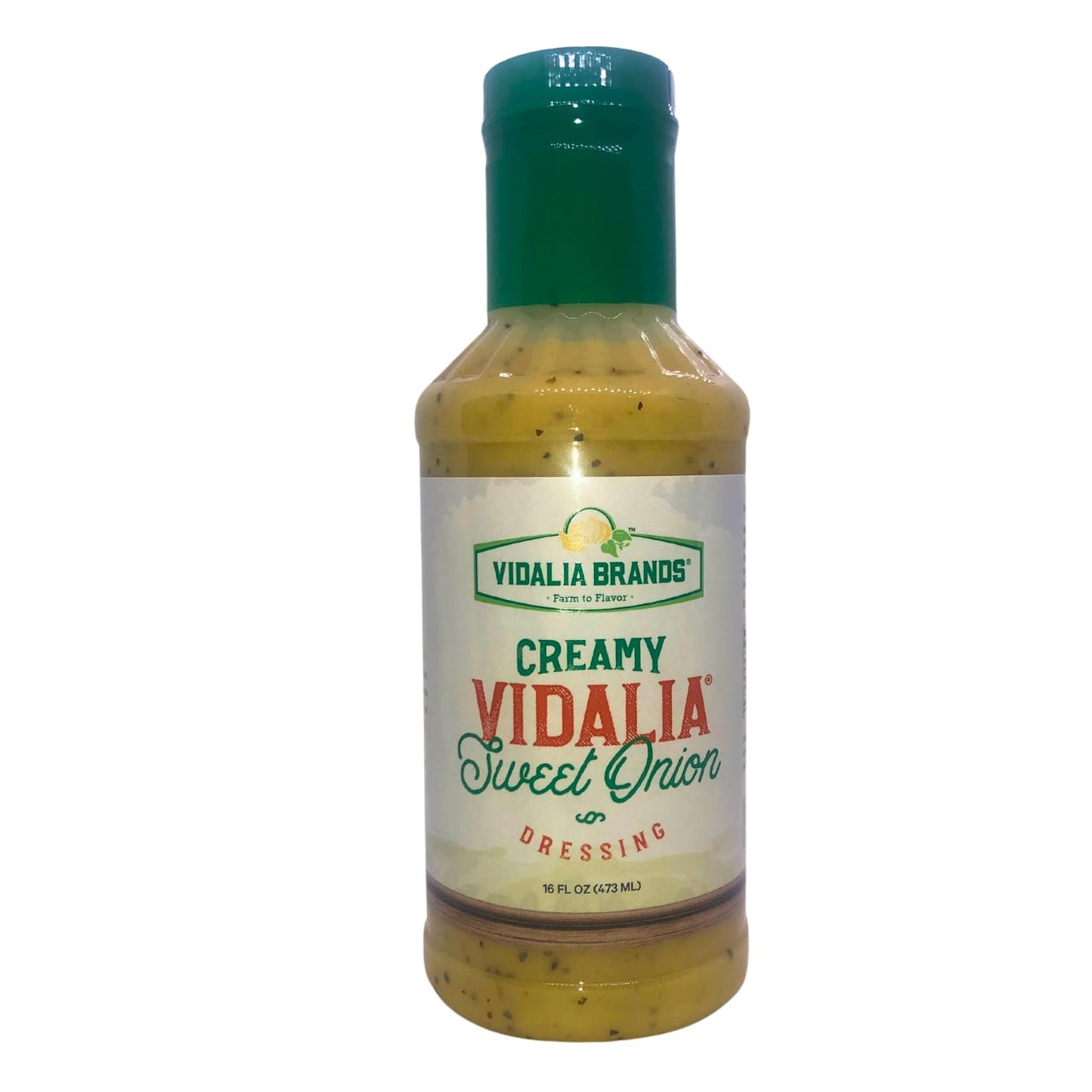 Vidalia Brands Creamy Vidalia Onion Dressing – 16 fl oz Gourmet Salad Dressing, Marinade & Dip