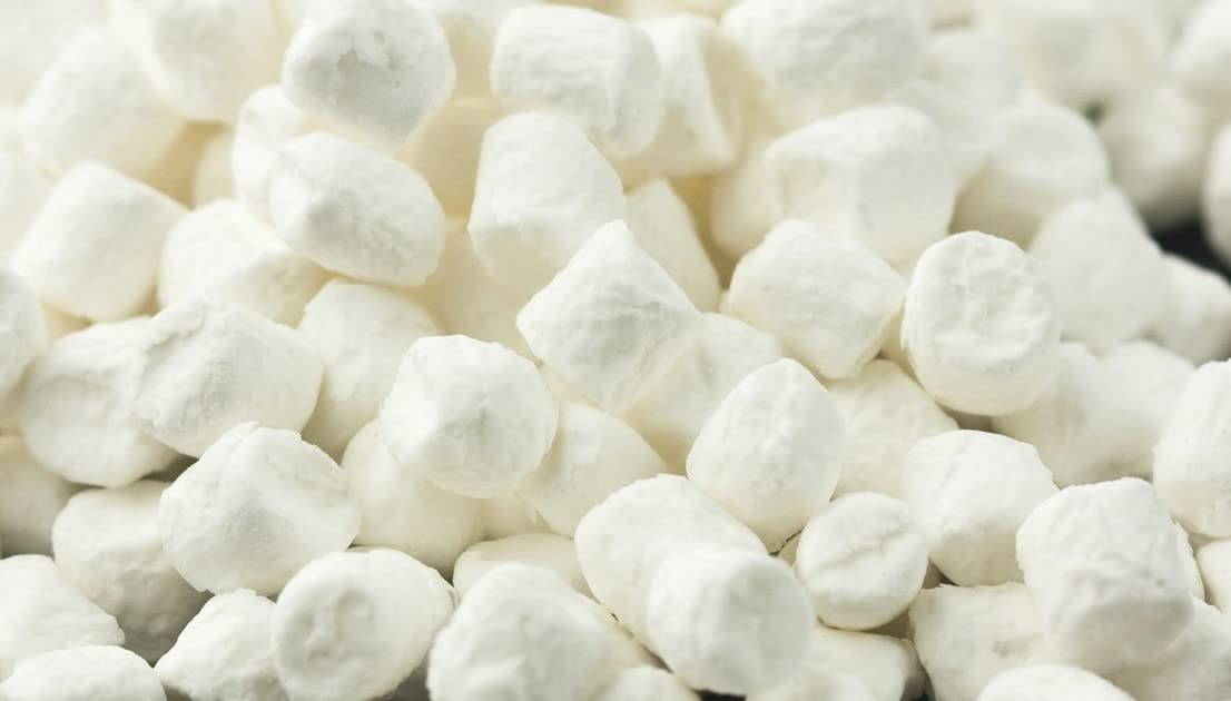 Dehydrated Marshmallow Bits - 8 Oz Of Fresh Mini Vanilla Dehydrated Marshmallows.