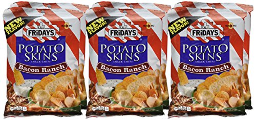 Tgi Fridays Bacon Ranch Potato Skin Chips, 3 Ounce -- 6 Per Case.