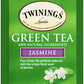 Twinings Green Tea With Jasmine Individually Wrapped Bags, 20 Count (Pack Of 1), Fragrant Floral Scent, Caffeinated, Enjoy Hot O