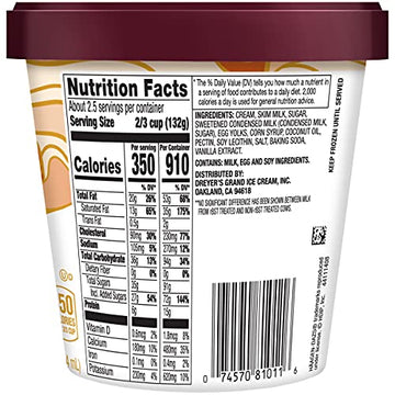 Haagen-Dazs, Dulce De Leche Ice Cream, 14 oz (Frozen)