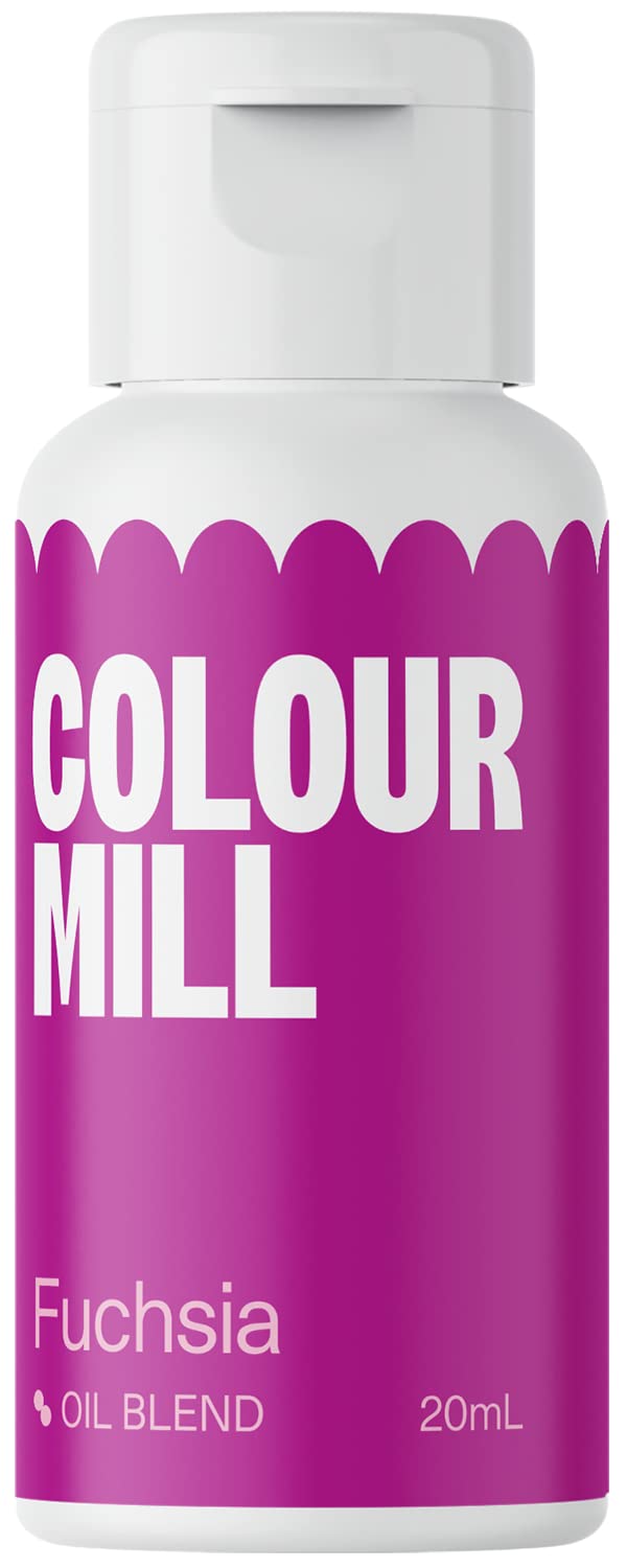 Colour Mill Oil-Based Food Coloring,20 Milliliters Fuchsia,0.68 Fl Oz (Pack Of 1)