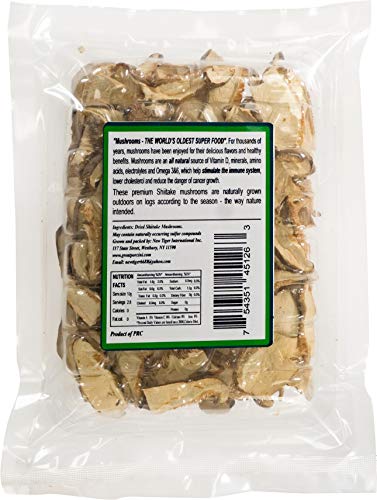 Mushroom House (Musi1) Dried Shiitake Mushroom Slices, 1 Oz