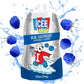Icee Slush Blue Raspberry Frozen Fruit Juice 6 Fl Oz Pouches - Just Freeze & Squeeze For Instant Slushy Maker, Great For Birthda