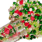 Sentovac Edible Strawberry Jimmies And Flowers Mixing Sprinkles For Decorating 1 Bottle 3.35Oz/ 95G | Cake Cupcakes And Ice Crea