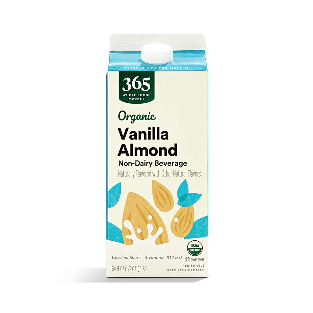365 by Whole Foods Market, Organic Almondmilk Vanilla, 64 fl oz