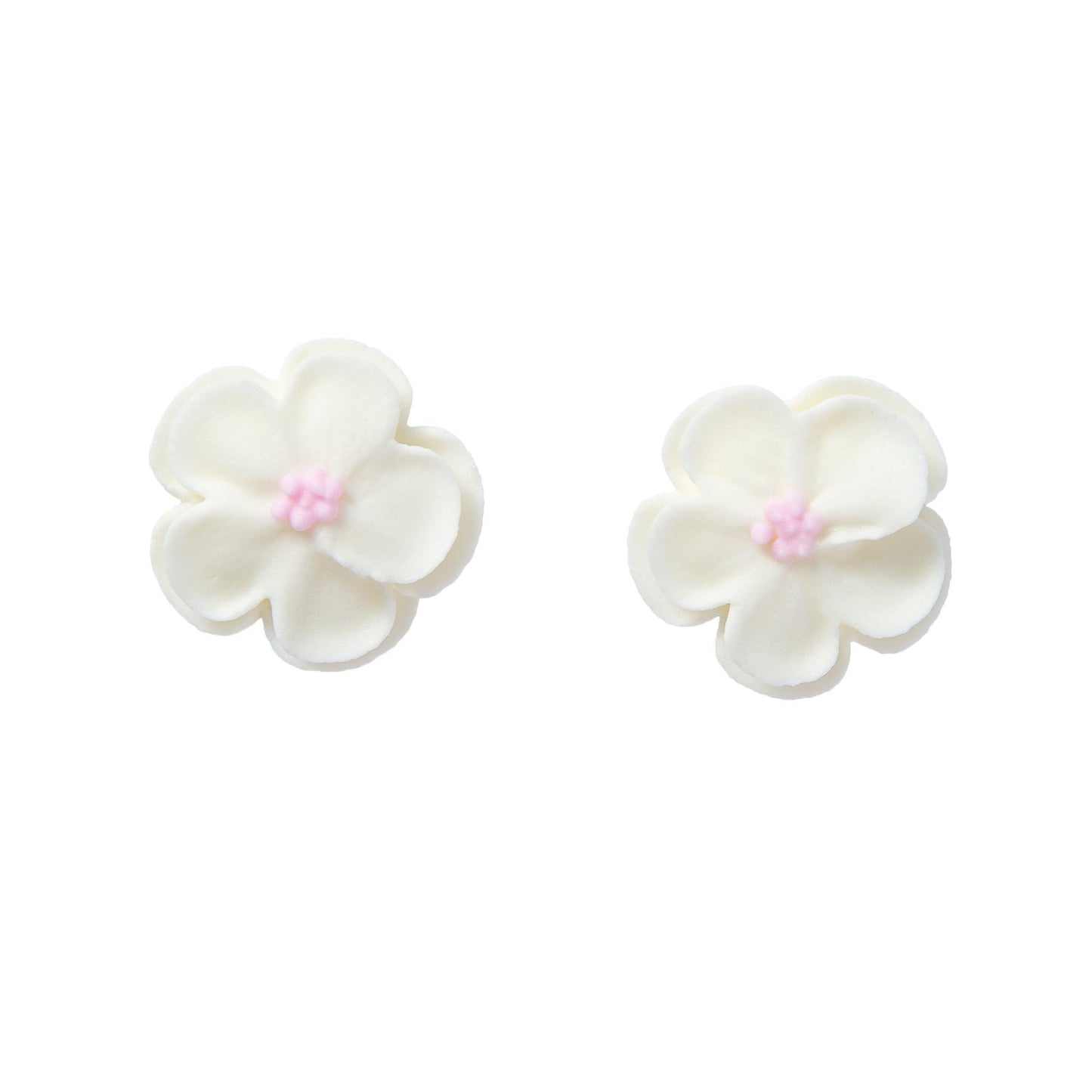 O'Creme Pansy Royal Icing Sugar Flower 1 Inch - For Cake Decorating - Decorations For Cakes, Cupcake Toppers - Birthday, Wedding