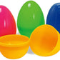Nyicey 24 Pack Plastic Easter Eggs for Basket Hunt, Classroom Prizes, and Treat Filling - Model 8609054562