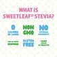SweetLeaf Stevia & Monk Fruit Syrup - Sugar Free, Low Carb, Gluten Free - 12 Fl Oz
