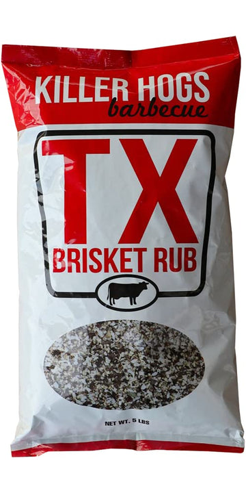 Killer Hogs BBQ TX Brisket Rub | Championship BBQ and Grill Seasoning for Texas Brisket | Great on Brisket, Ribs, Steaks, or Tur