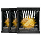 YAW! Baked Baguette Bites, Cheese Flavored, Non-GMO, 3 Pack, 9oz, Orange