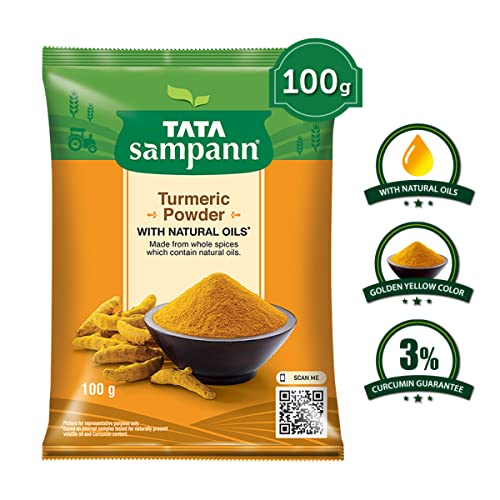 Tata Sampann Turmeric Powder With Natural Oils, 100G