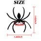 GXXMEI 124 Pieces Spider Rings Plastic Cupcake Topper Halloween Party Favors (Multicolor)