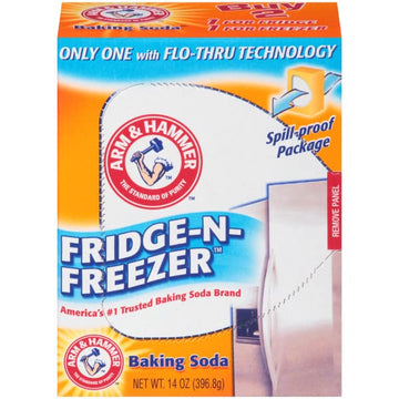 Arm & Hammer Fridge-N-Freezer Baking Soda,14 Oz (Pack Of 5)