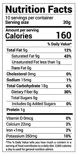 Nuco Certified Organic Grain And Gluten Free Coconut Crunch Cereal, 1 Box, 1058 Oz