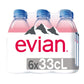 evian Natural Spring Water, Bottled Natural Spring Water, Water Bottles, Naturally Filtered Spring Water in Mini-Sized Bottles,