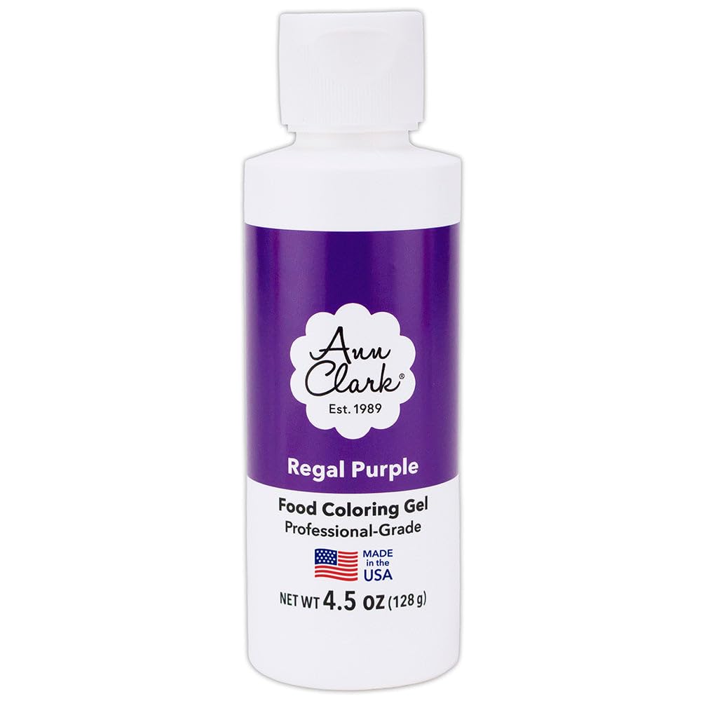 Ann Clark Food Coloring Gel, Professional Grade, 4.5 oz, Purple