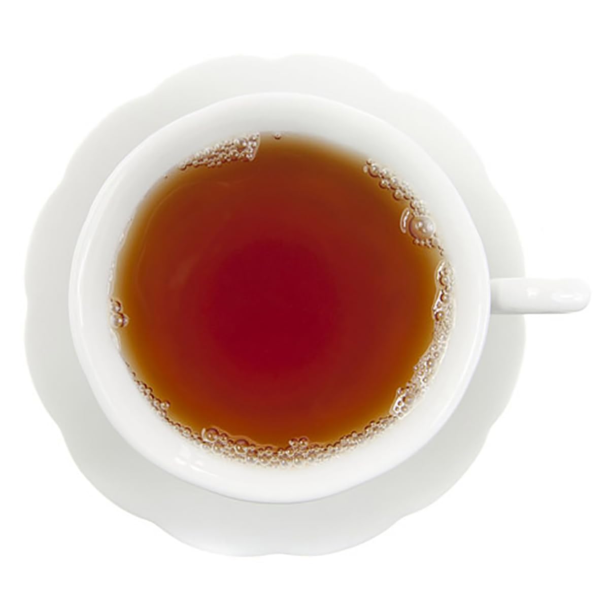 English Tea Store Blackcurrant Loose Leaf Tea | Natural Fruit Infusion | 4oz Resealable Pouch | Medium Caffeine