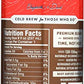 High Brew Coffee Cold-Brew Double Espresso, 8 Oz