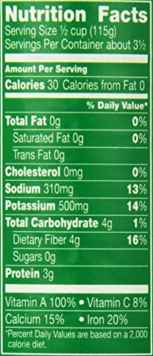 Del Monte Chopped Spinach 13.5Oz Can (Pack Of 6)