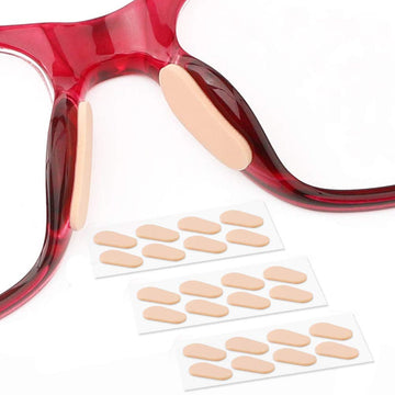 Soft Foam Nose Pads Self Adhesive Non-Slip Eyeglass Nose Pads, Thin Nosepads For Eyeglasses Sunglasses Glasses,12Pairs,1.0Mm Ski