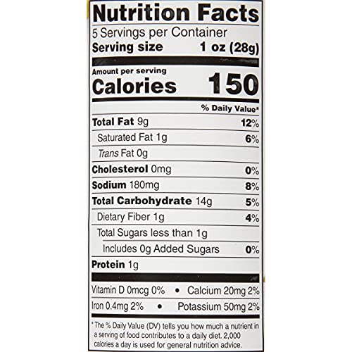 Sensible Portions Stacked Garden Veggie Chips, Sour Cream & Onion, 5 Oz (Pack Of 12)