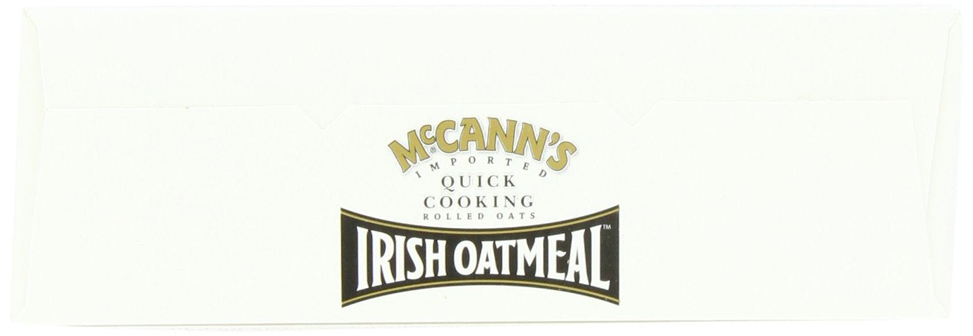 McCanns Irish Oatmeal Quick Cooking Rolled Oats, 16-Ounce Boxes, Pack of 6