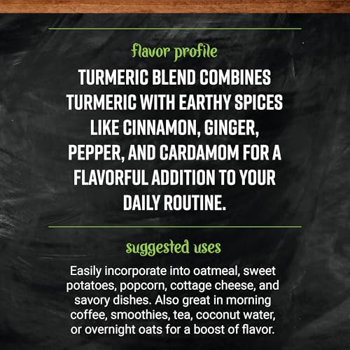 Frontier Turmeric Blend, Daily, Organic, 1.8 Ounce
