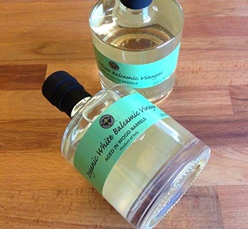 Ritrovo Organic White Balsamic Vinegar, 8.45 oz, 8.5 Fl Oz (Pack of 1)