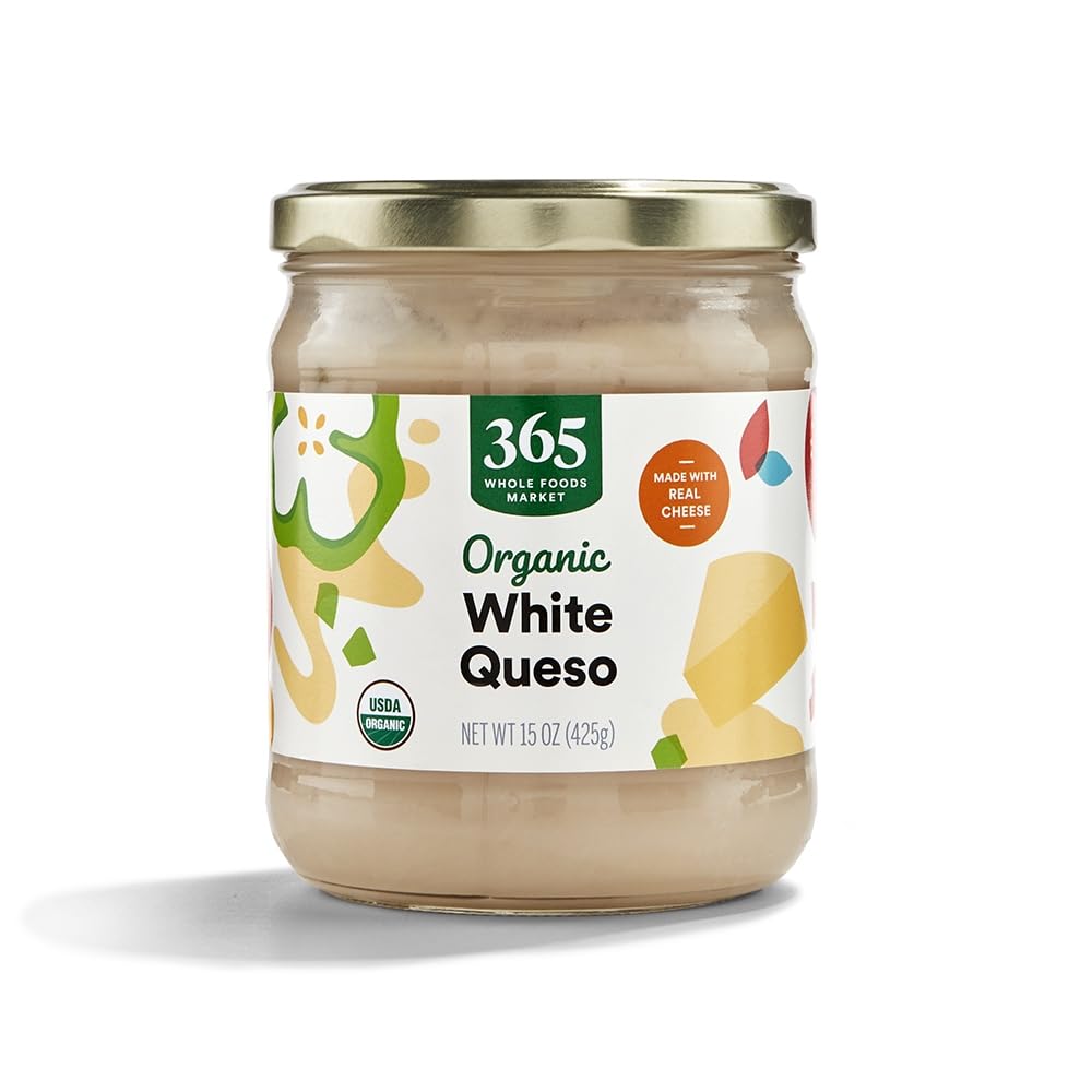365 by Whole Foods Market Organic White Queso, 15 Ounce, Pack of 1