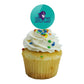 Florida Southwestern State College Secondary Logo Cupcake Picks Toppers Decoration Set Of 6