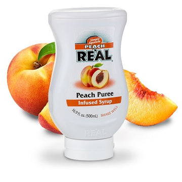 Peach Real 16.9 Fl. Oz. Infused Syrup