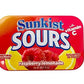 Sunkist Sours Raspberry Lemonade Vitamin C Sugar Free Sour Candy 1.76 Ounce Tin - 6 Count Tray