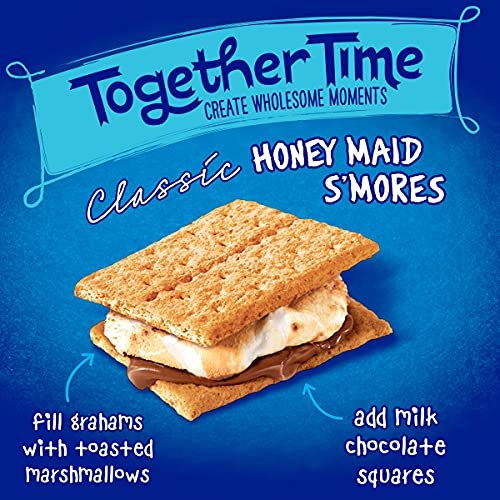 HONEY MAID Graham Crackers, Lunch Snacks, Family Size, 19.2 oz