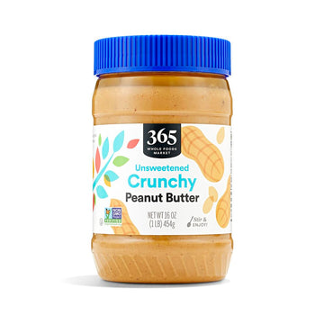 365 by Whole Foods Market, Peanut Butter Crunchy, Stir and Enjoy, 16 Ounce