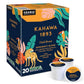 KAHAWA 1893 Dark Roast Coffee K-Cup Pods, Serengeti Blend, Low Acid, High Antioxidants, 20 Count