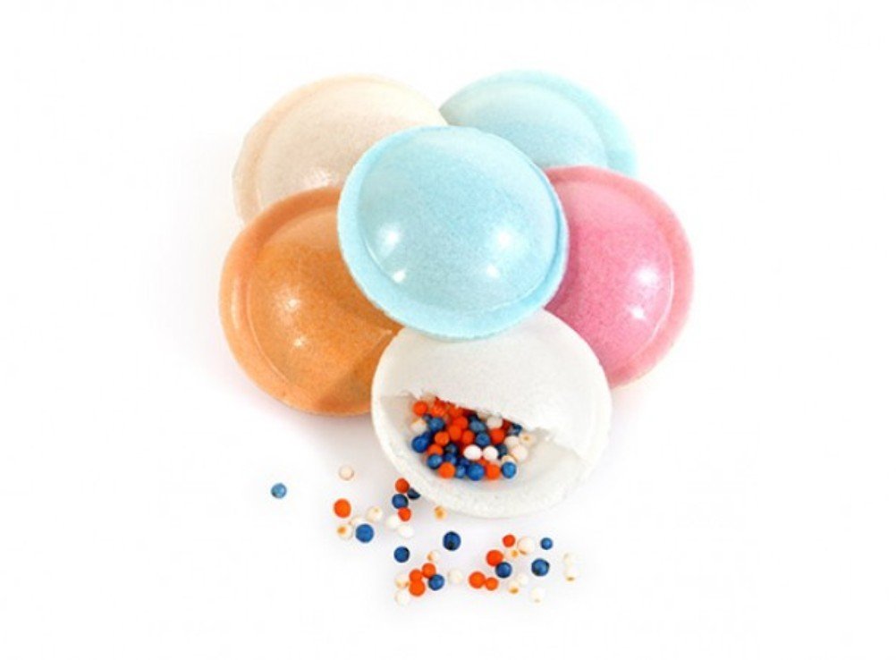 Satellite Wafers Candy - 1 Pound - Flying Saucer Candy - Wafer Candy Discs - Ufo Candies - Bulk Classic Nostalgic Candy - Aprrox. 350 Pieces