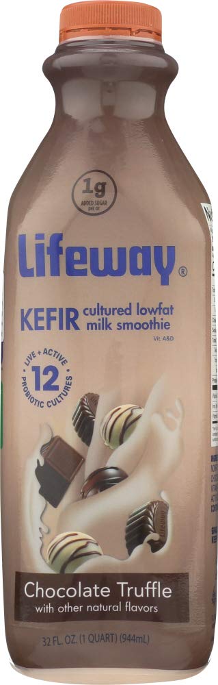 Lifeway Lowfat Kefir  Chocolate Truffle  32 Ounce (Pack Of 06)