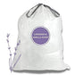 Plasticplace 4 Gallon Trash Bags  0.7 Mil  Lavender And Soft Vanilla Scented Garbage Can Liners  17'' X 16'' (200 Count)