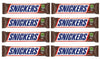 SNICKERS, Peanut Milk Chocolate Candy Bar, Full Size Bars1.07 oz each (8 full size bars)