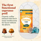 Four Sigmatic Focus Coffee Pods Compatible with Nespresso Original | Organic Dark Roast Espresso with Added Focus | Mushroom Coffee Enhanced with Lions Mane | Original Dark Roast 10ct