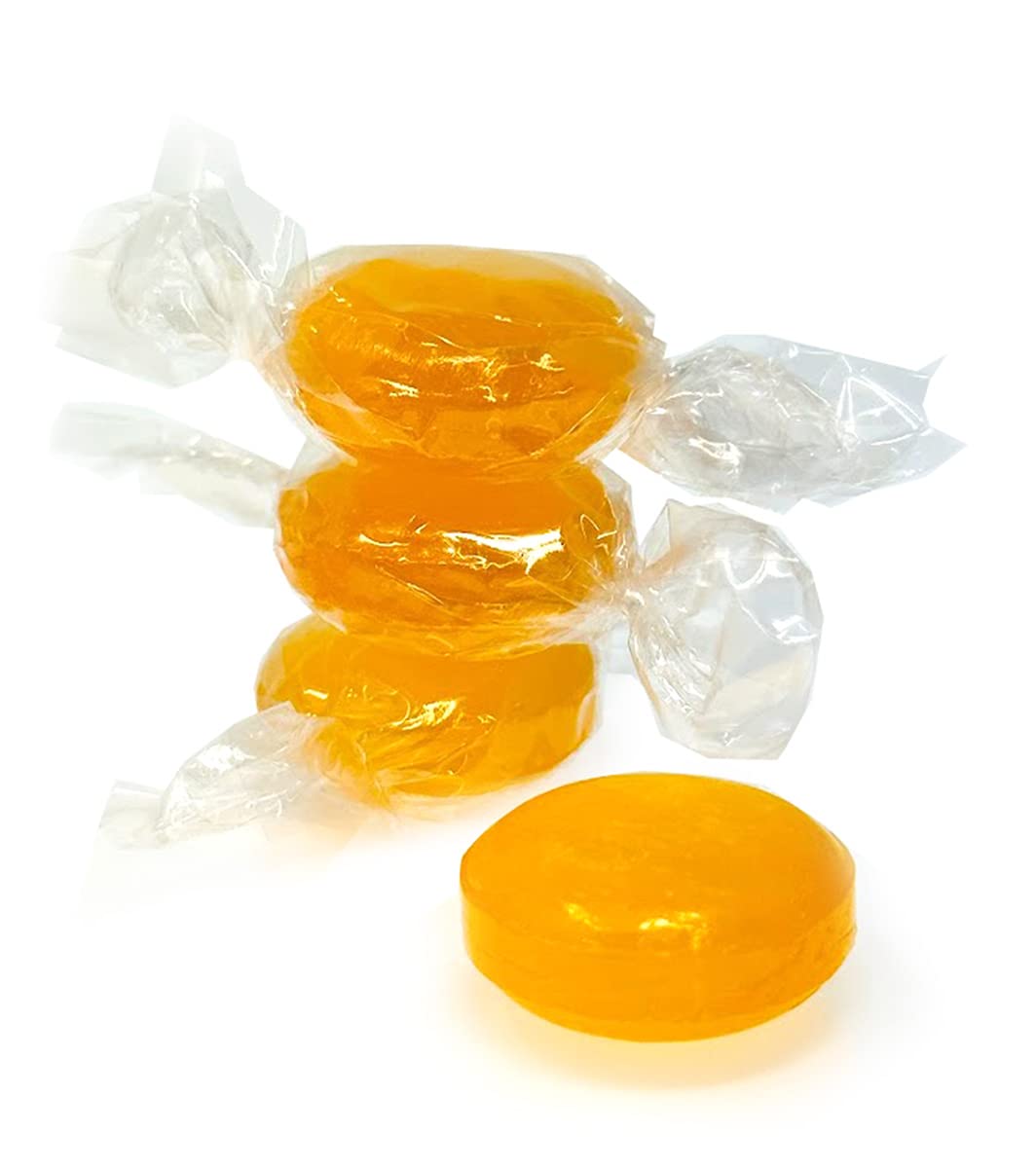 Sweetgourmet Sugar-Free Butterscotch Buttons Arcor Bulk Hard Candy | 1 Pound