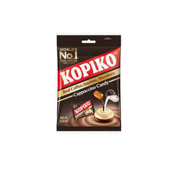 Kopiko Cappuccino Coffee Candy - 4.23 Ounce Pack - Brown